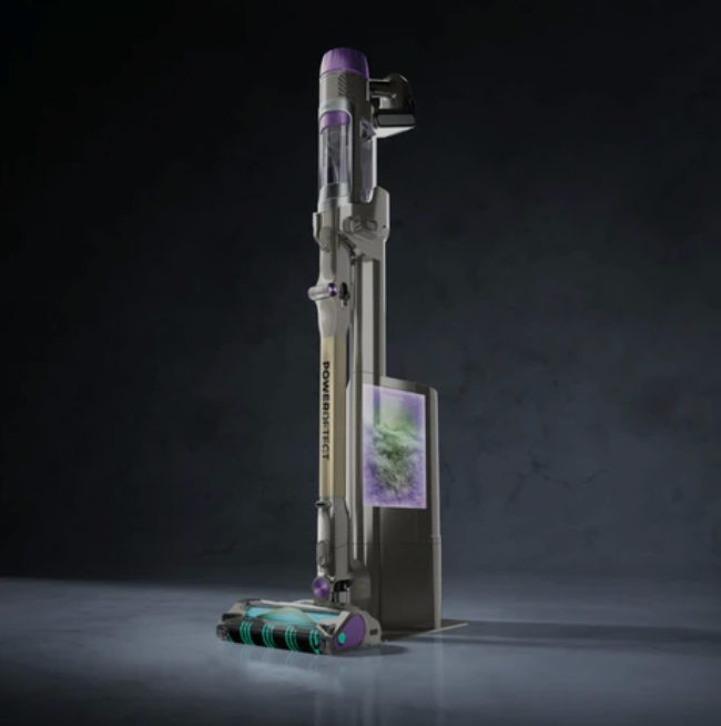 Shark PowerDetect Clean & Empty cordless vacuum on auto-empty dock