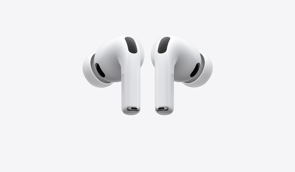 Apple AirPods Pro (3rd Gen) earbuds with USB-C charging case
